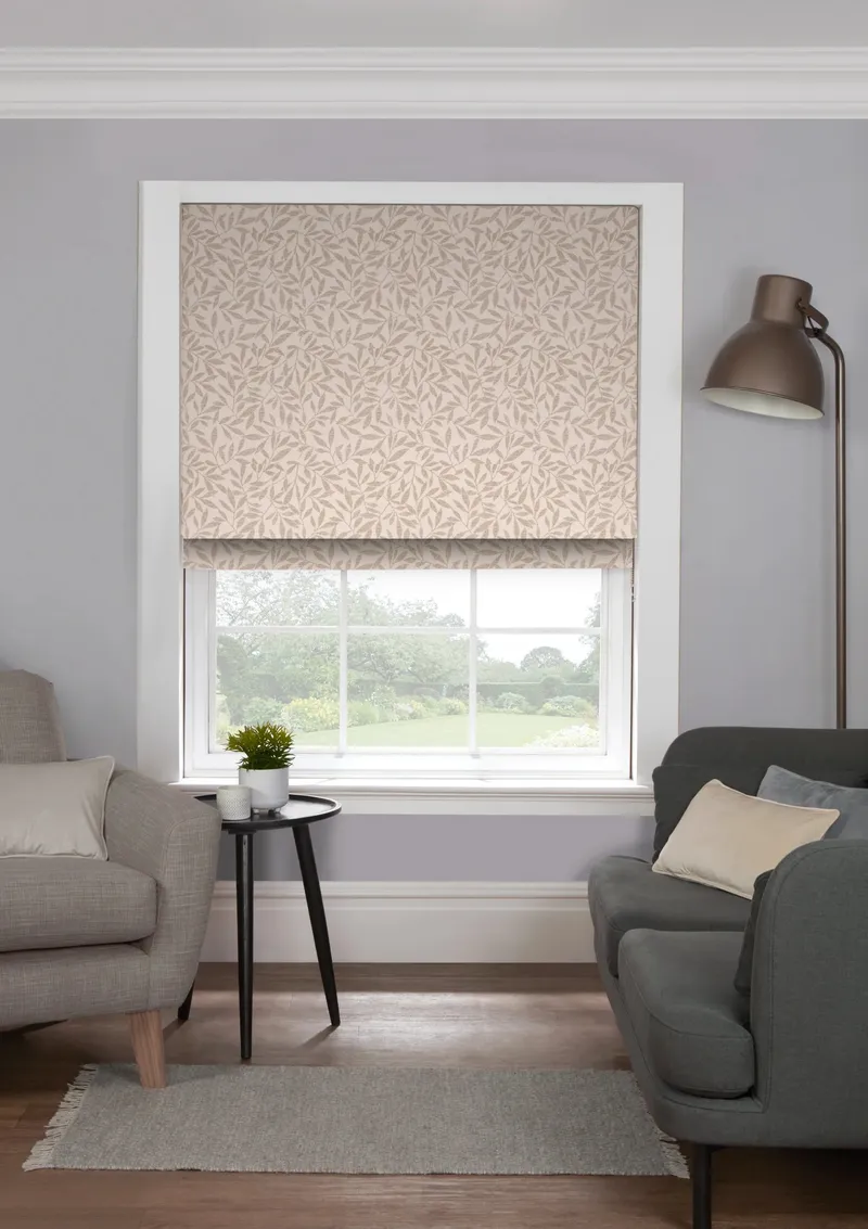 Eb Serene Blush Roman Blind