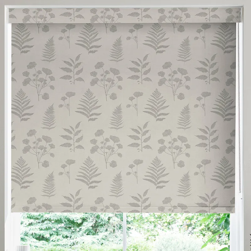 Natura Made To Measure Blackout Roller Blind Pebble