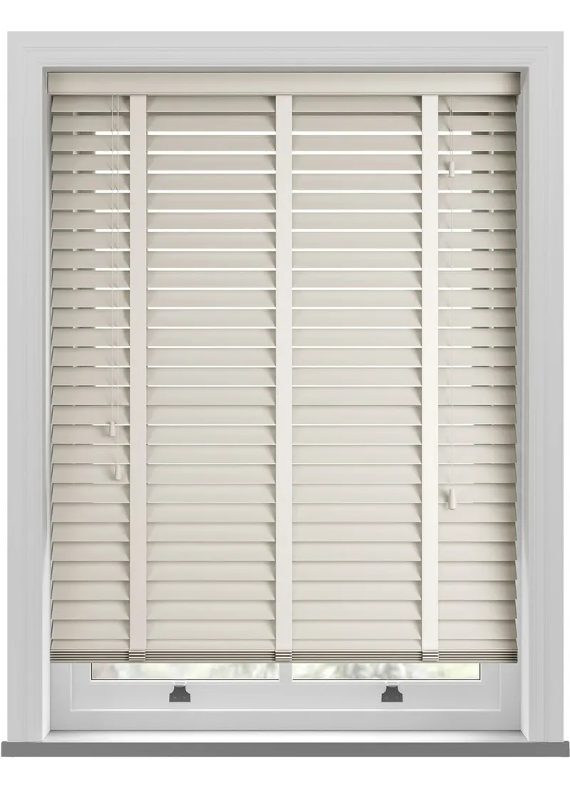 Mirage Taped Faux Wood Blind