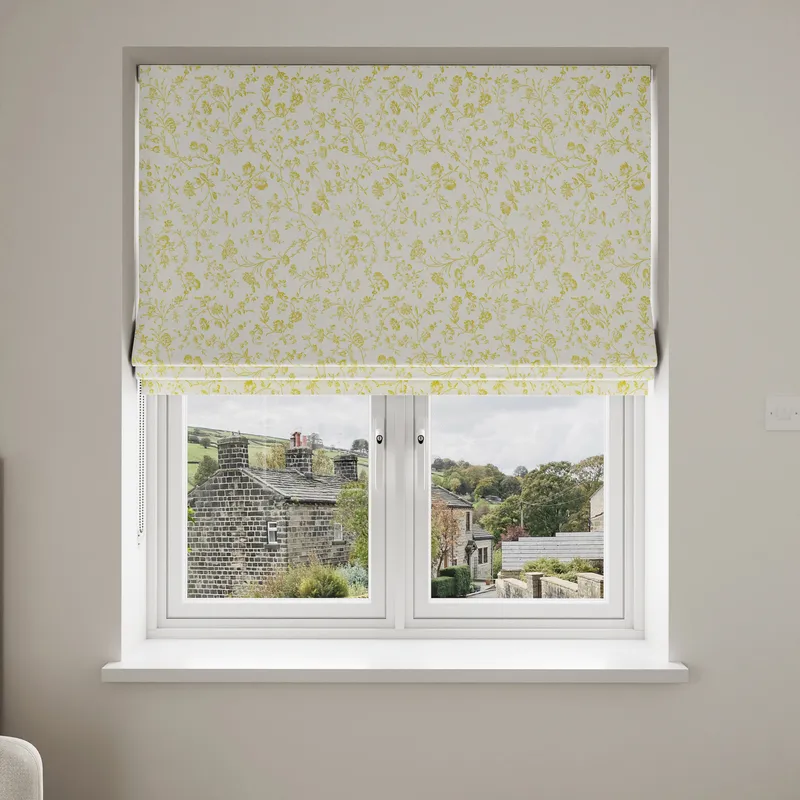 Laura Ashley Aria Ochre Blinds Uk