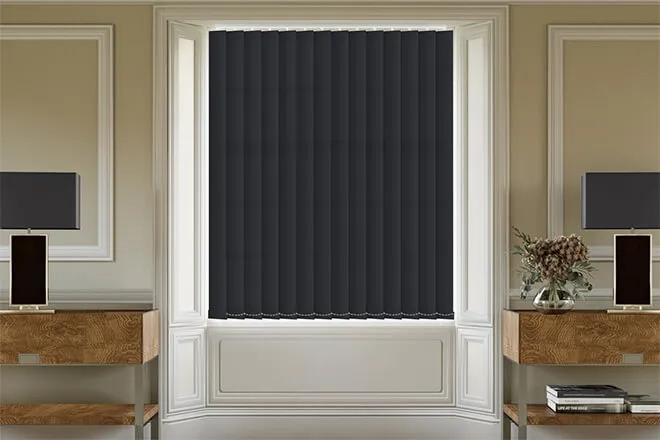 Eco Black - Vertical Blind
