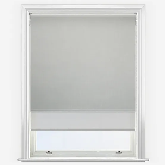 Double Roller Artivis Blackout Pebble Grey & Grey Double Roller Blind