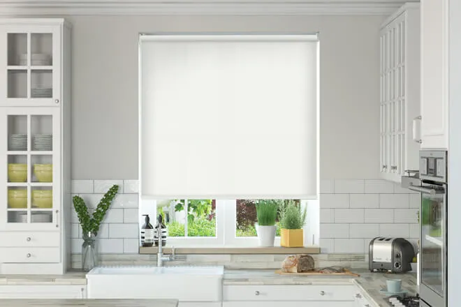 Chloe White - Roller Blind