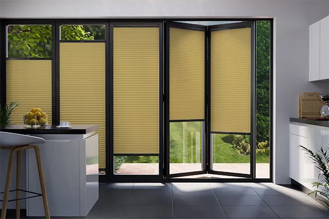 Laurie Yellow - Perfect Fit2frame Honeycomb Blind