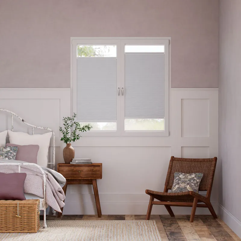 Stick On Duolight Wisteria Thermal Blind