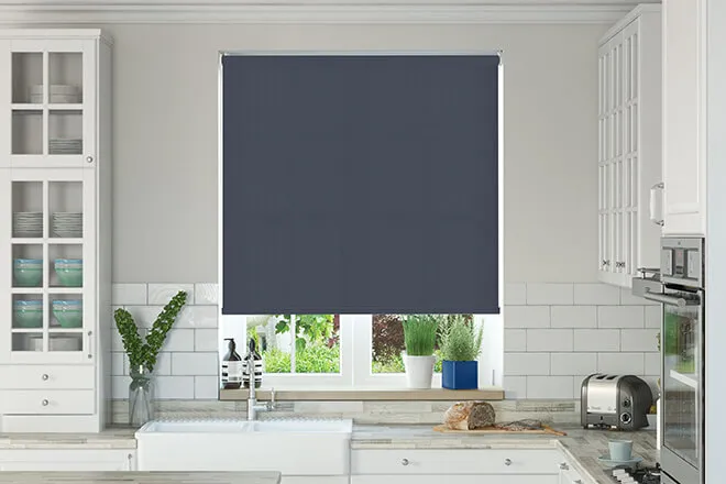 Eco Navy - Roller Blind