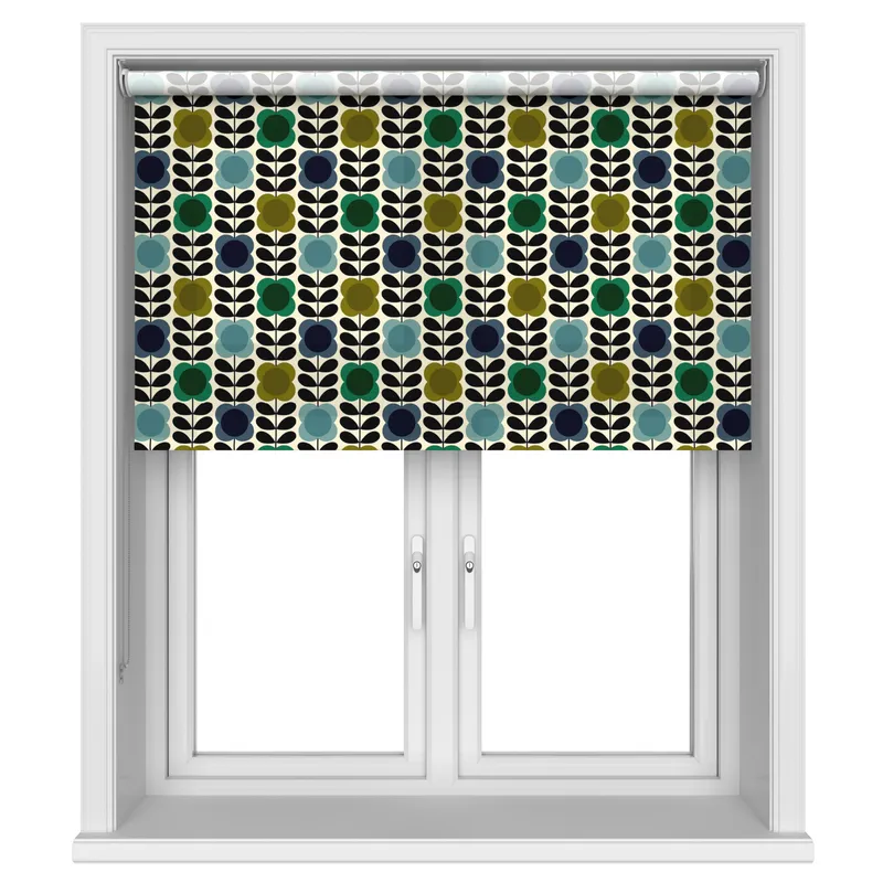Orla Kiely Spot Flower Stem Blue & Green