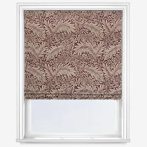 William Morris At Home Larkspur Woven Berry Roman Blind