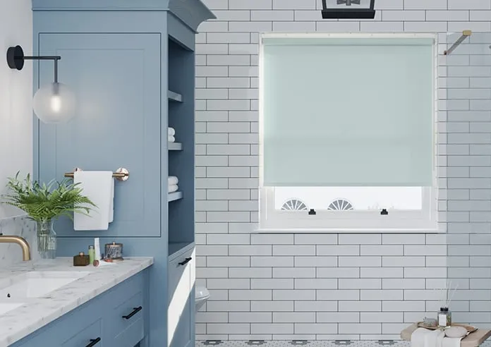Roma Aqua Haze - Roller Blind