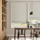 Mila Cloud Grey Roman Blind