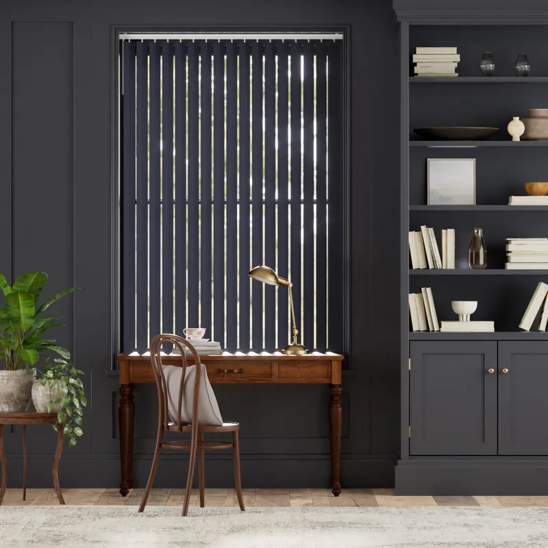 Sevilla Tranquility Twilight Blue Blackout Vertical Blind