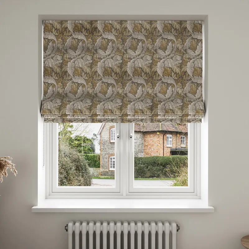 William Morris At Home Acanthus Velvet Flint Blinds Uk