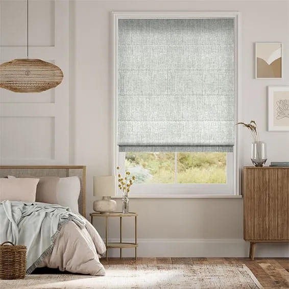 Eternity Linen Limestone Roman Blind