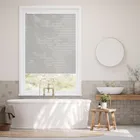 Perfect Fit L-shaped Oscar Matte Light Grey Venetian Blind - 25mm Slat