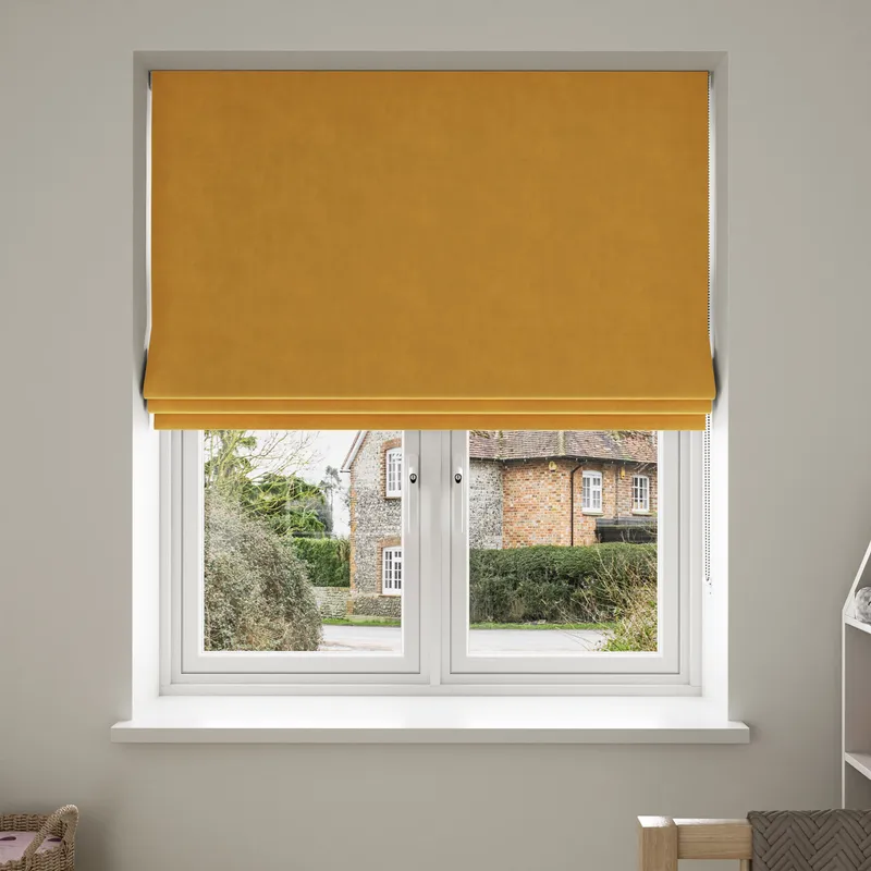 Bogota Velvet Buttercup Blinds Uk