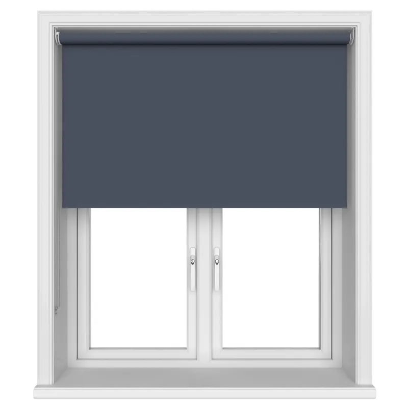 Konya Blackout Ink Blue Blinds Uk