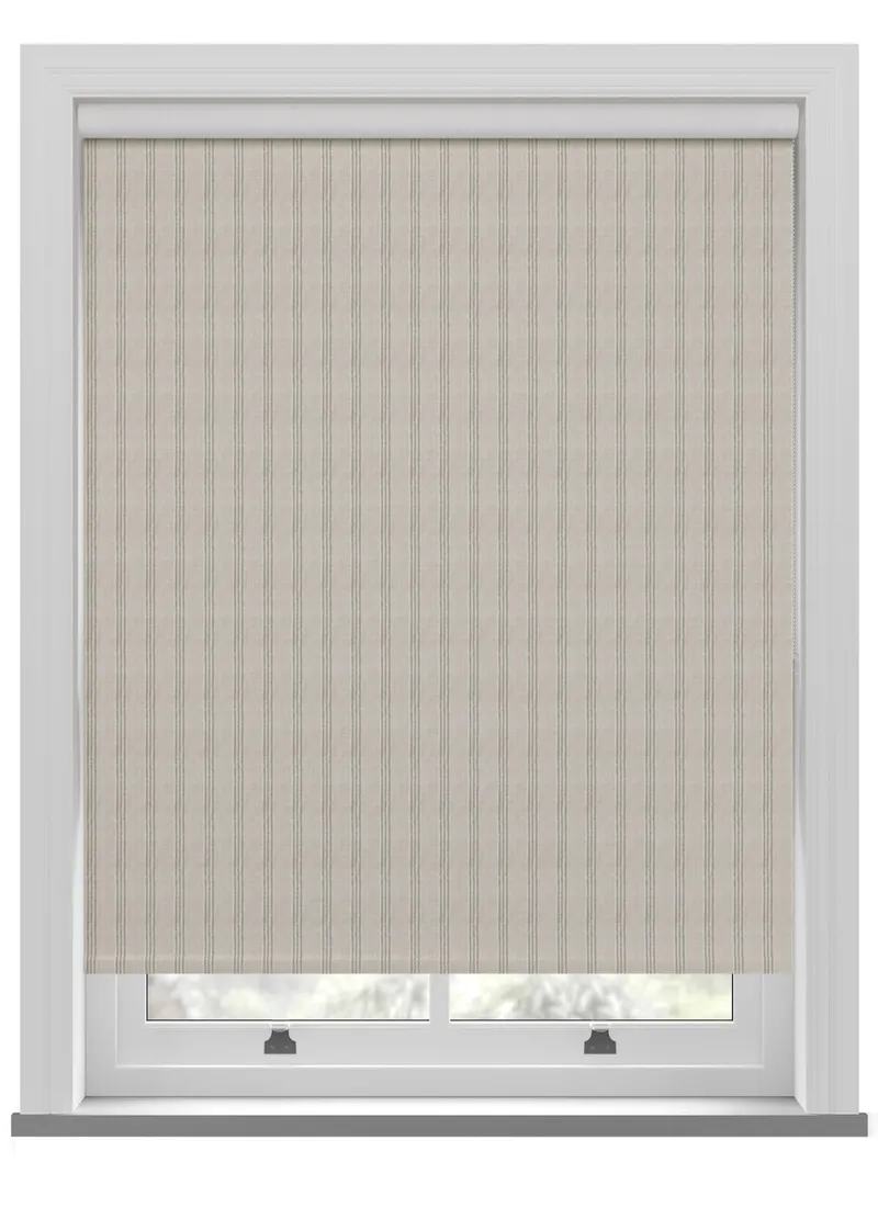 Emily Bond George Stripe Linen Roller Blind