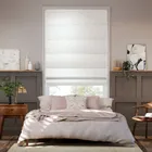 Osaka Faux Silk Snow Roman Blind