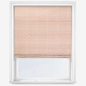 Orla Kiely Linear Stem Bubblegum Roman Blind