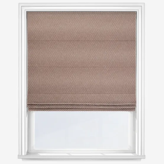Ludlow Burnt Orange Roman Blind