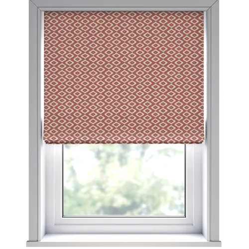 Lovella Red Deluxe Roman Blinds
