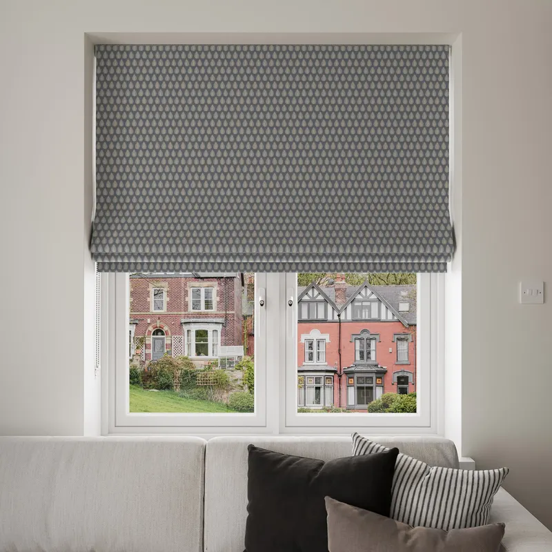 Emily Bond Jaipur Indigo Blinds Uk