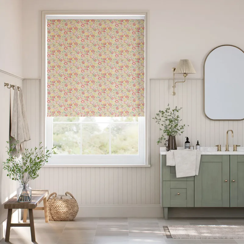 Glen Lyon Rhubarb Roller Blind