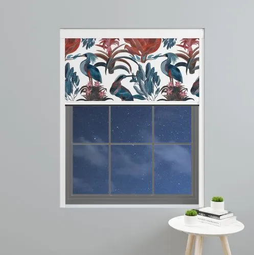 Flamingo White Xl Blocout Blind