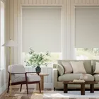 Soft Raise Caress Blackout Natural Roller Blind