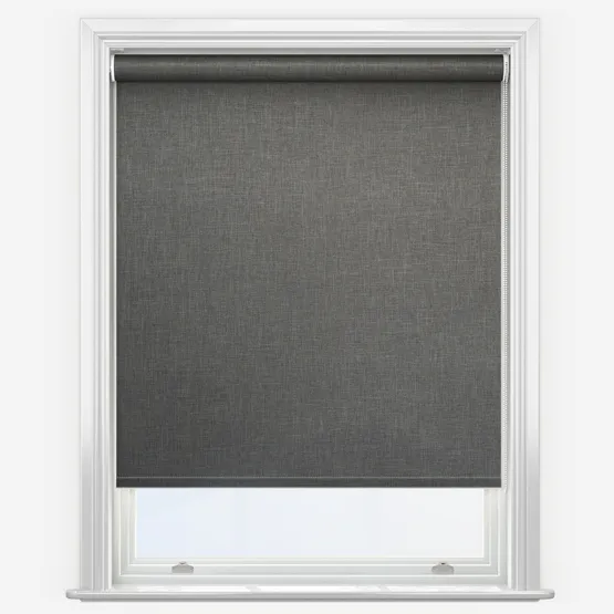 Leniro Blackout Mole Grey Roller Blind