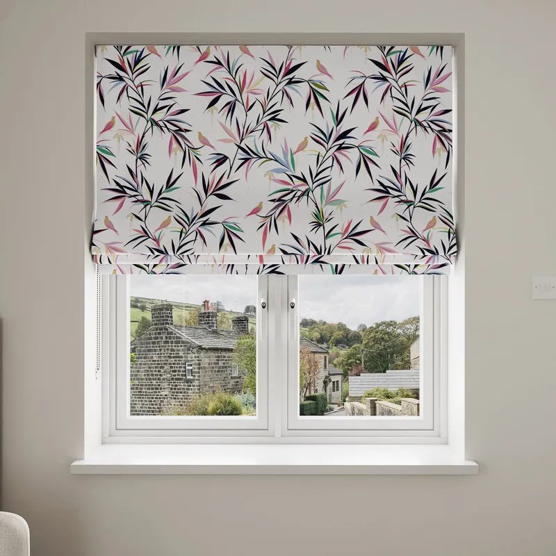 Sara Miller Bamboo White Blinds Uk