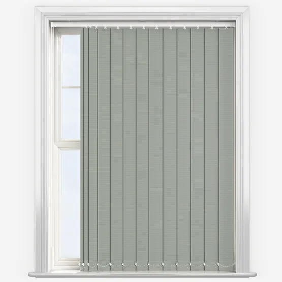 Deluxe Plain Mist Grey Vertical Blind