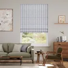 Ella Stripe Navy Roman Blind
