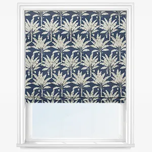 Palm House Moonlight Roman Blind