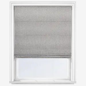 Emily Bond Oscar Stripe Smoke Roman Blind