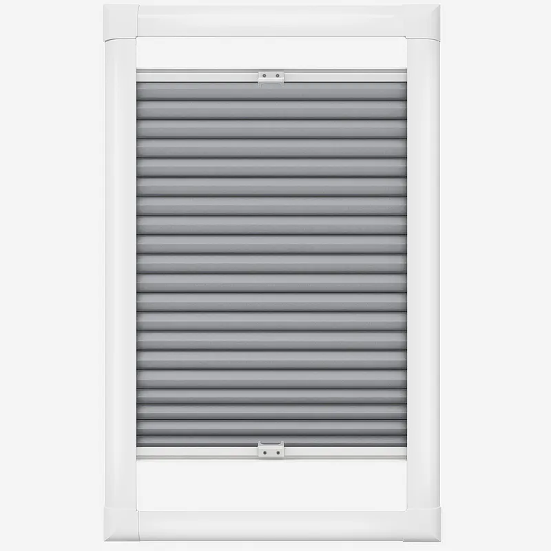 Thermocell Dove Grey Perfect Fit Pleated Blind