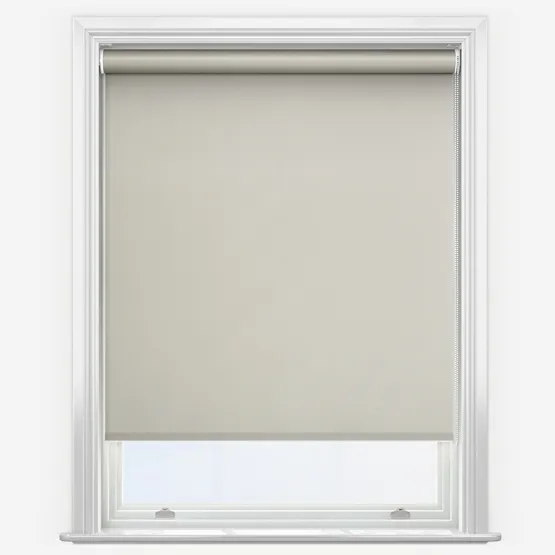 Optima Blackout Silver Grey Roller Blind