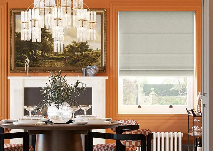 Melrose (Blackout) Wheat - Roman Blind