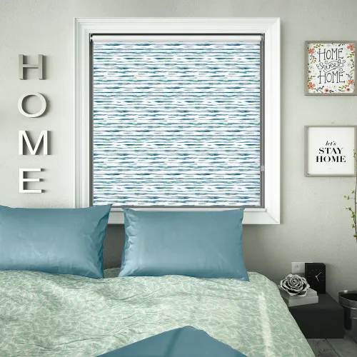 Koa Lime Blackout Roller Blind - Stylish Light Control Solution