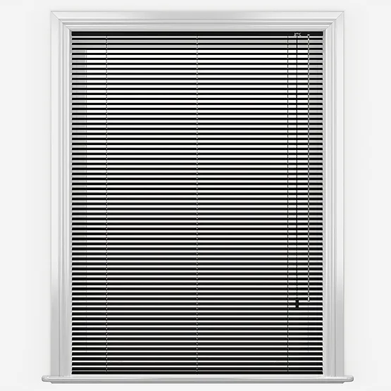 Aliventi Black Aluminium Venetian Blind