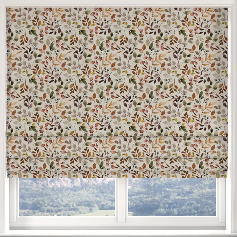 Ante Decor Lecco Made To Measure Roman Blind Rust