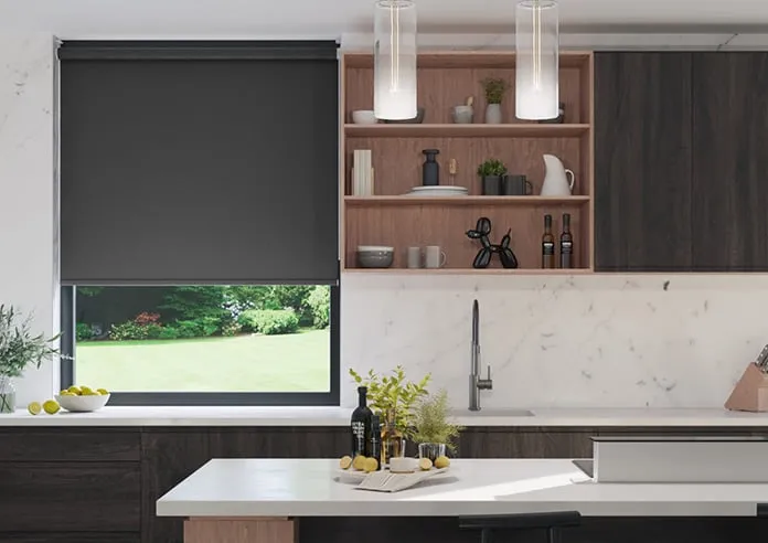 Orion (Blackout) Anthracite Grey - Roller Blind