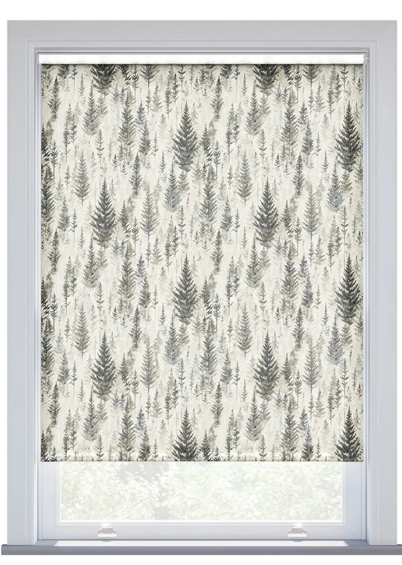 Sanderson Juniper Pine Elder Bark Roller Blind