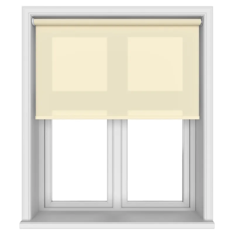 Easton Buttercream Motorised Roller Blind