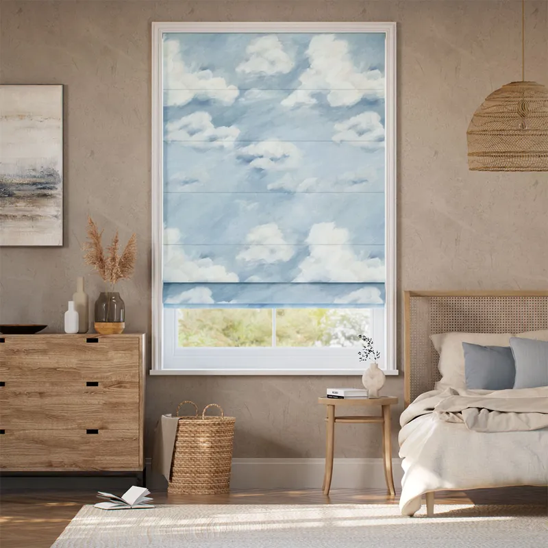Air Cloud Roman Blind