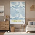 Air Cloud Roman Blind
