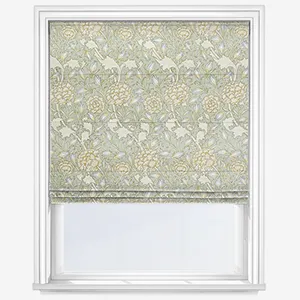 William Morris At Home Wild Tulip Sage Roman Blind
