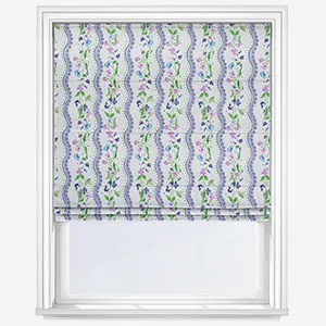 Cath Kidston Sweet Pea Purple Roman Blind