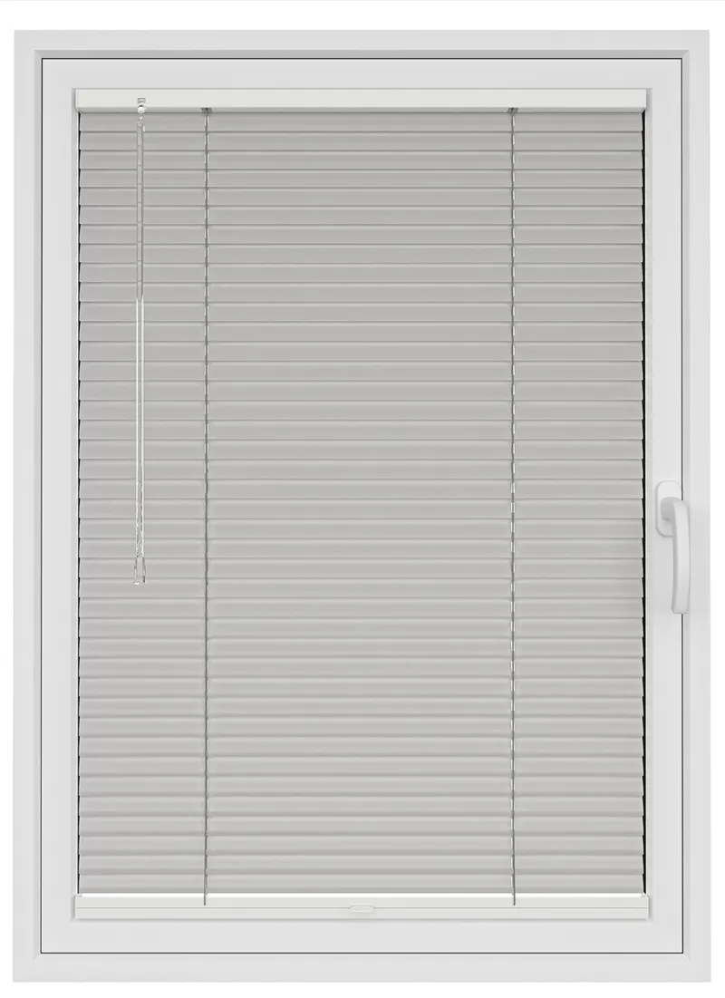 Matt White Clip On Aluminium Blind