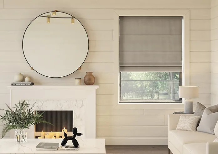 Ultra Luxe Velvet Hare - Roman Blind